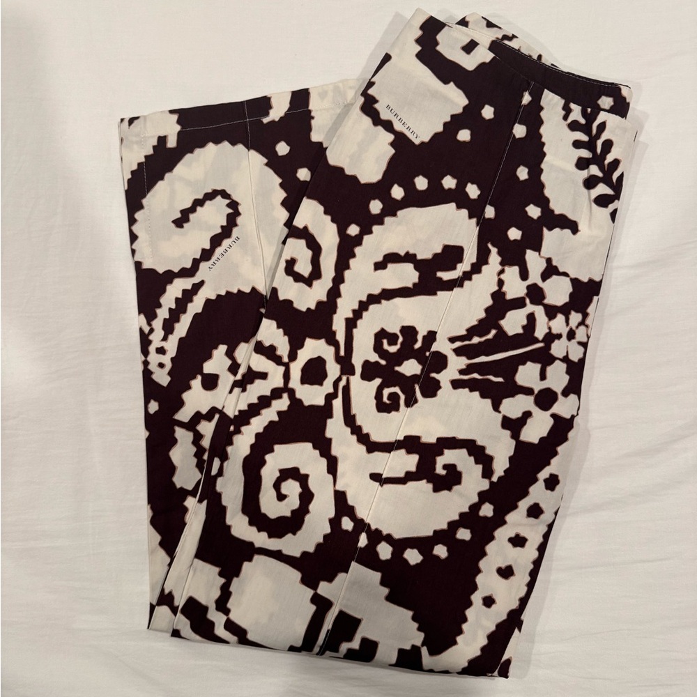 Burberry Patterned Pants